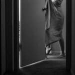 brunette caption porn