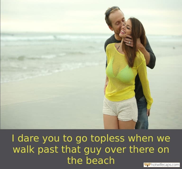 She Likes the Idea to Show Boobs to a Stranger