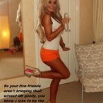 blonde bimbo porn captions