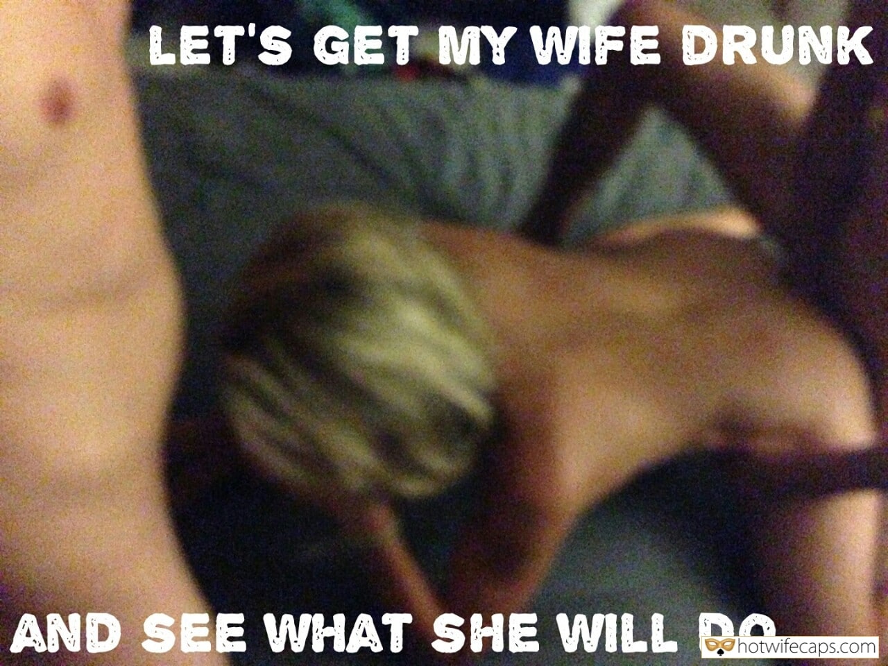wifesharing wife threesome wife group sex hotwife caption The more she drunk is the more guys can fuck her