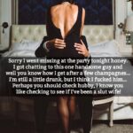 Slut Wife Telling Her Party Fuck Story
