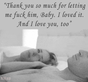 My Favorite hotwife caption: “Thank you so much for letting me fuck him, Baby. I loved it. And I love you, too’ KMan Sluty Wife Fucking Your Bully