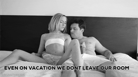 My Favorite hotwife caption: EVEN ON VACATION WE DONT LEAVE OUR ROOM MISANTHROPS Young Teen With Monster Dick in Bed
