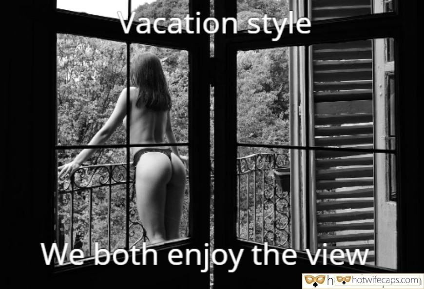 porn vacation wife cheating captions, memes and dirty quotes on HotwifeCaps