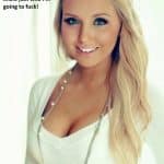 Blonde Slut Is Humiliating Husband While Sucking Off Big Cock