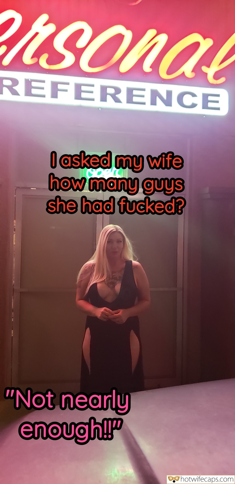 Dirty Talk, Getting Ready, My Favorite, Wife Sharing Hotwife Caption №562207 Bimbo cum slut abbie on her knees
