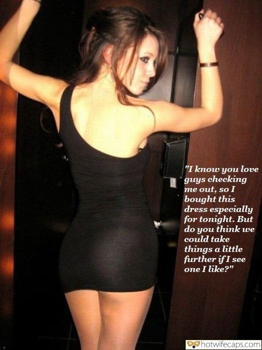 Vacation Sexy Memes Cuckold Cleanup Cheating hotwife caption: “I know you love guys checking me out, so I bought this dress especially for tonight. But do you think we could take things a little further if I see one I like?” little black dress cuckold sexcom Little Wife...