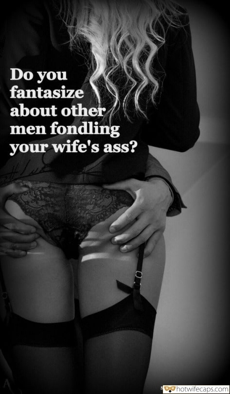 Wife Sharing Cuckold Cleanup Cheating Bully Bull Anal hotwife caption: Do you fantasize about other men fondling your wife’s ass? Little Wife Let the Man Everything
