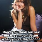 cheating wife cum captions