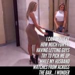 cuckold tease caption