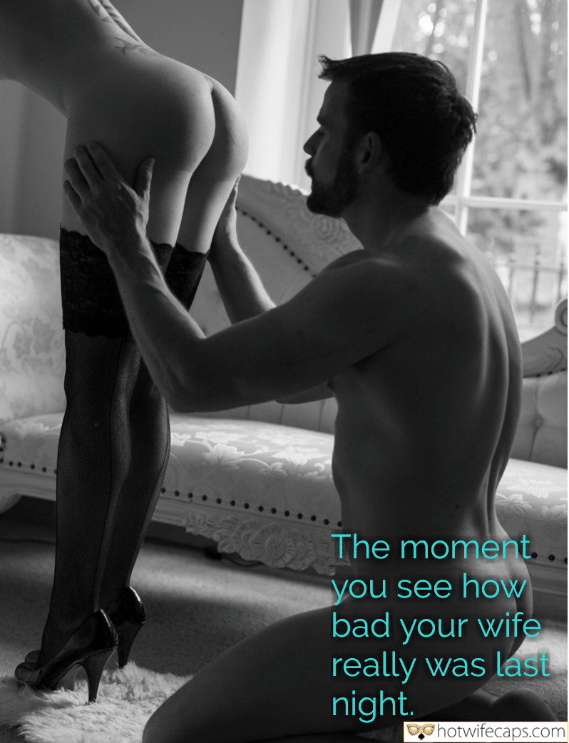 wifesharing tips wife no panties cheating captions bottomless hotwife caption guy admires a womans ass