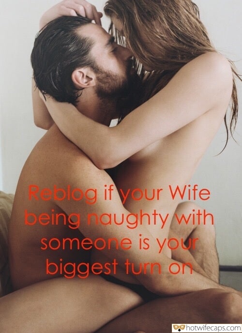 Wife Sharing Sexy Memes No Panties Cheating Bottomless hotwife caption: Reblog if your Wife being haughty with someone is you biggest turn on Wifey Fucks Guy on the Bed