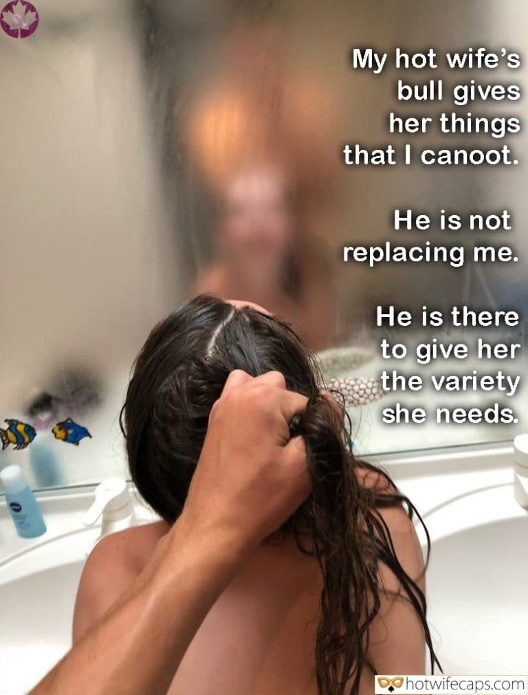 Bathroom Encounter: Hotwife’s Bull Fulfills Her Desires