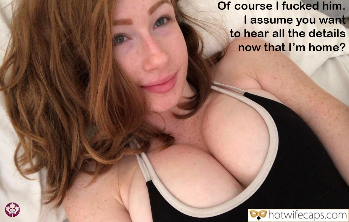 wifesharing hotwife cuckold cheating captions cuckold bully cuckold bull hotwife caption redhead cutie with big boobs