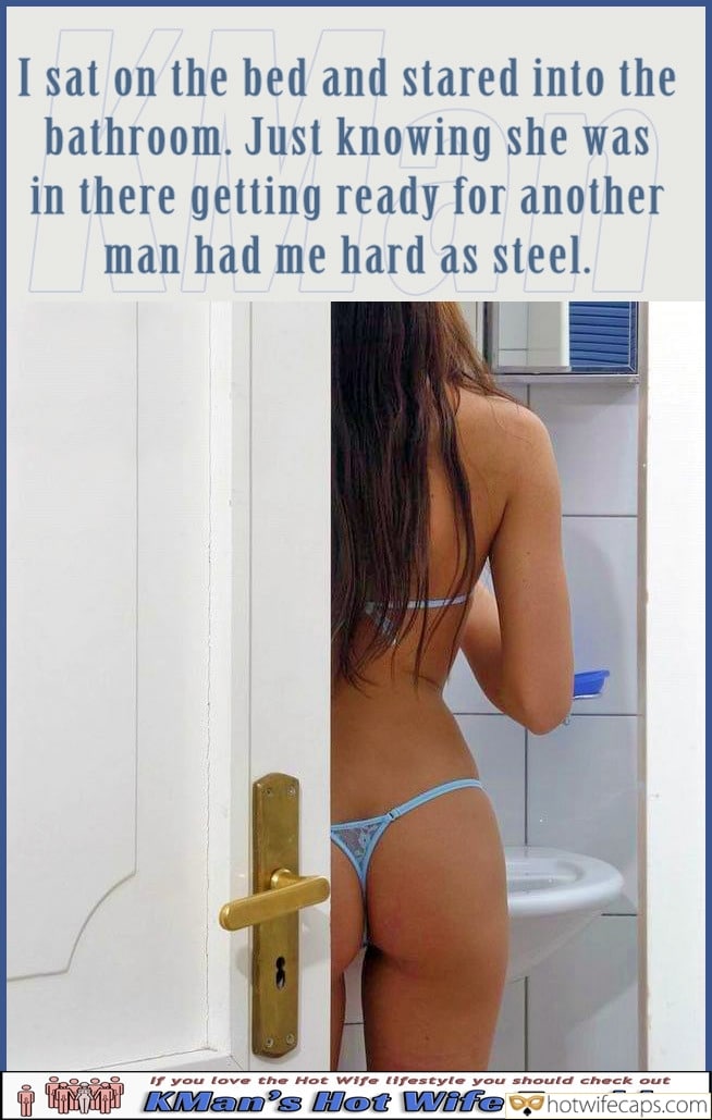 Wife Sharing Sexy Memes Cuckold Cleanup Cheating Bigger Cock hotwife caption: I sat on the bed and stared into the bathroom. Just knowing she was in there getting ready for another man had me hard as steel. If you love the Hot Wife lifestyle you should check out Small Panties on...