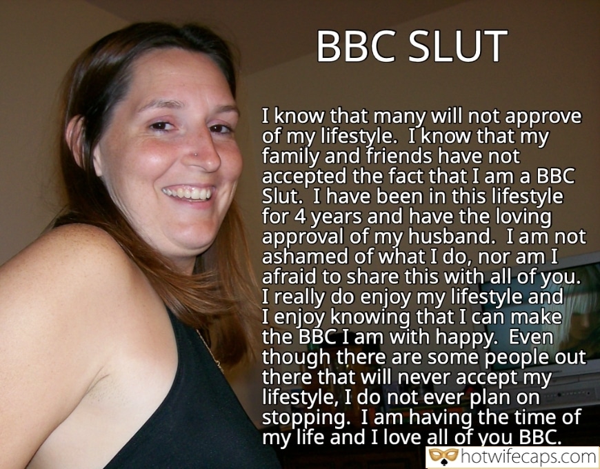 Wife Sharing Texts Sexy Memes Humiliation Cum Slut Bull BBC hotwife caption: BBC SLUT I know that many will not approve of my lifestyle. I know that my family and friends have not accepted the fact that I am a BBC Slut. I have been in this lifestyle for 4 years and...