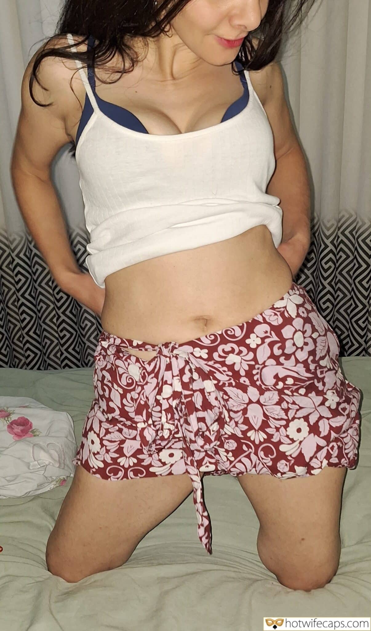 wifesharing tips submitted by users hotwife cuckold my favourite make up wife flashing  hotwife caption Look at my sexy boobs