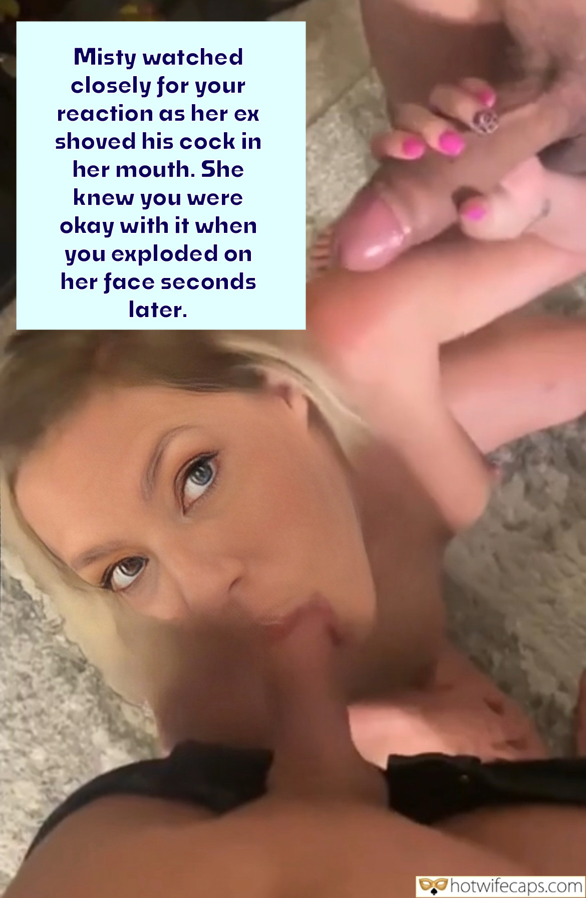 wifesharing tips texts submitted by users hotwife cuckold my favourite wife handjob wife group sex dirty talk cum dump cuckold stories cuckold bull blowjob bigger dick  hotwife caption One Blondie and Two horney cocks 