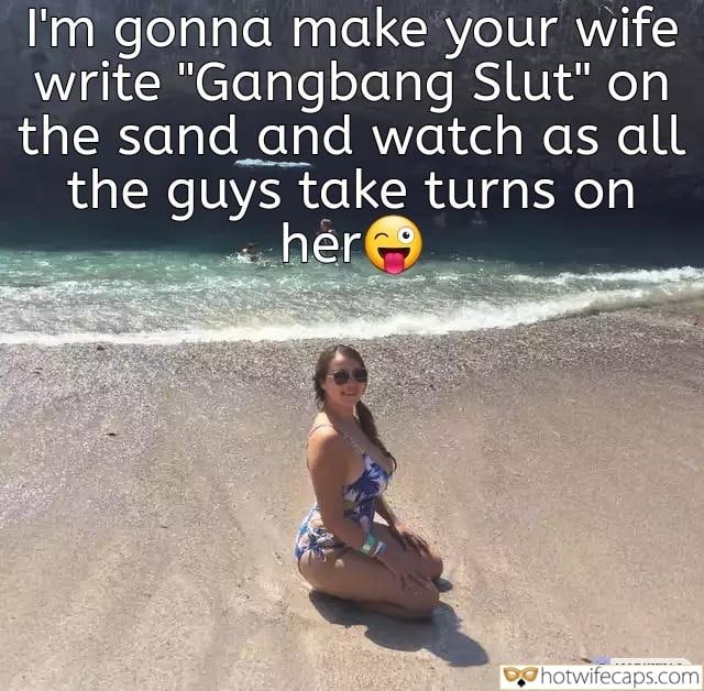 wifesharing cuckold vacation texts submitted by users hotwife cuckold my favourite cuckold stories pussy licking boss cuckold  hotwife caption Your wife is someone else’s gangbang slut