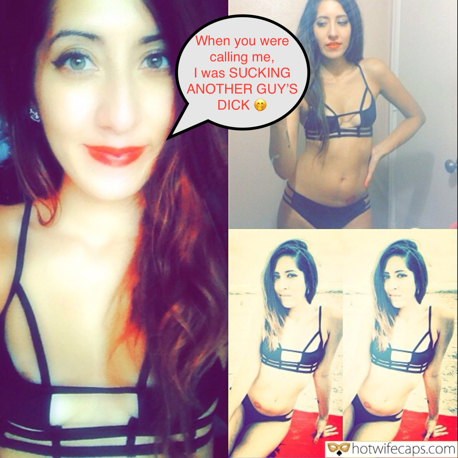 wifesharing texts submitted by users hotwife cuckold cuckold stories cheating captions cuckold bully cuckold bull blowjob bigger dick  hotwife caption Your wife didnt answer your call because she was busy sucking dick 