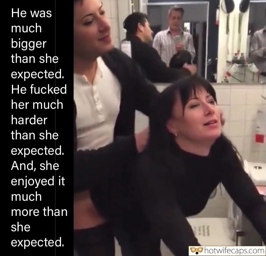 wifesharing submitted by users cuckold bull bigger dick  hotwife caption Her bull is “more” in every way