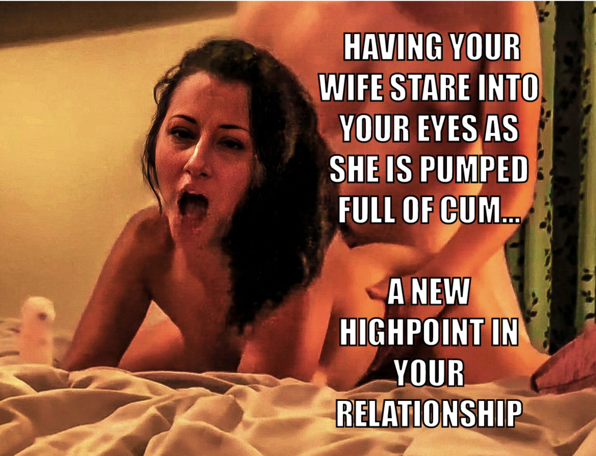 wifesharing tips texts submitted by users my favourite cum dump cuckold stories pussy licking cuckold creampie  hotwife caption You’ll always remember the first load she took from a stranger