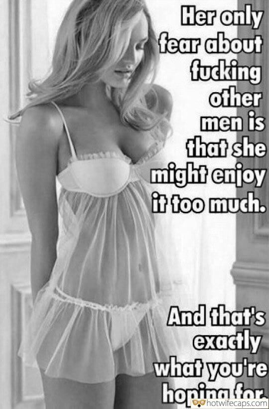 wifesharing my favourite make up wife flashing dirty talk cum dump hotwife challenge  hotwife caption Her only fear about fucking other men is that she might enjoy it too much