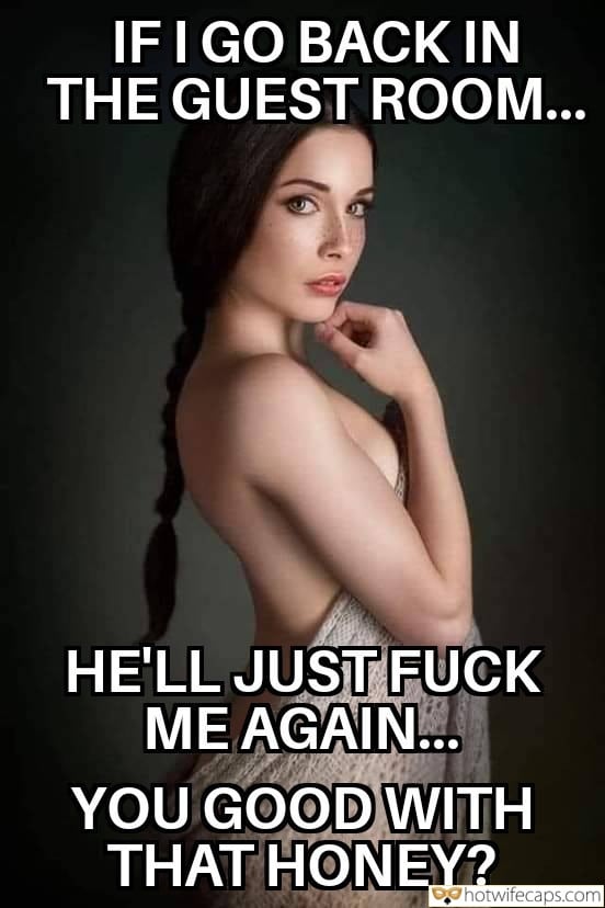 tips submitted by users my favourite cuckold stories pussy licking bottomless  hotwife caption IF I GO BACK IN THE GUEST ROOM...