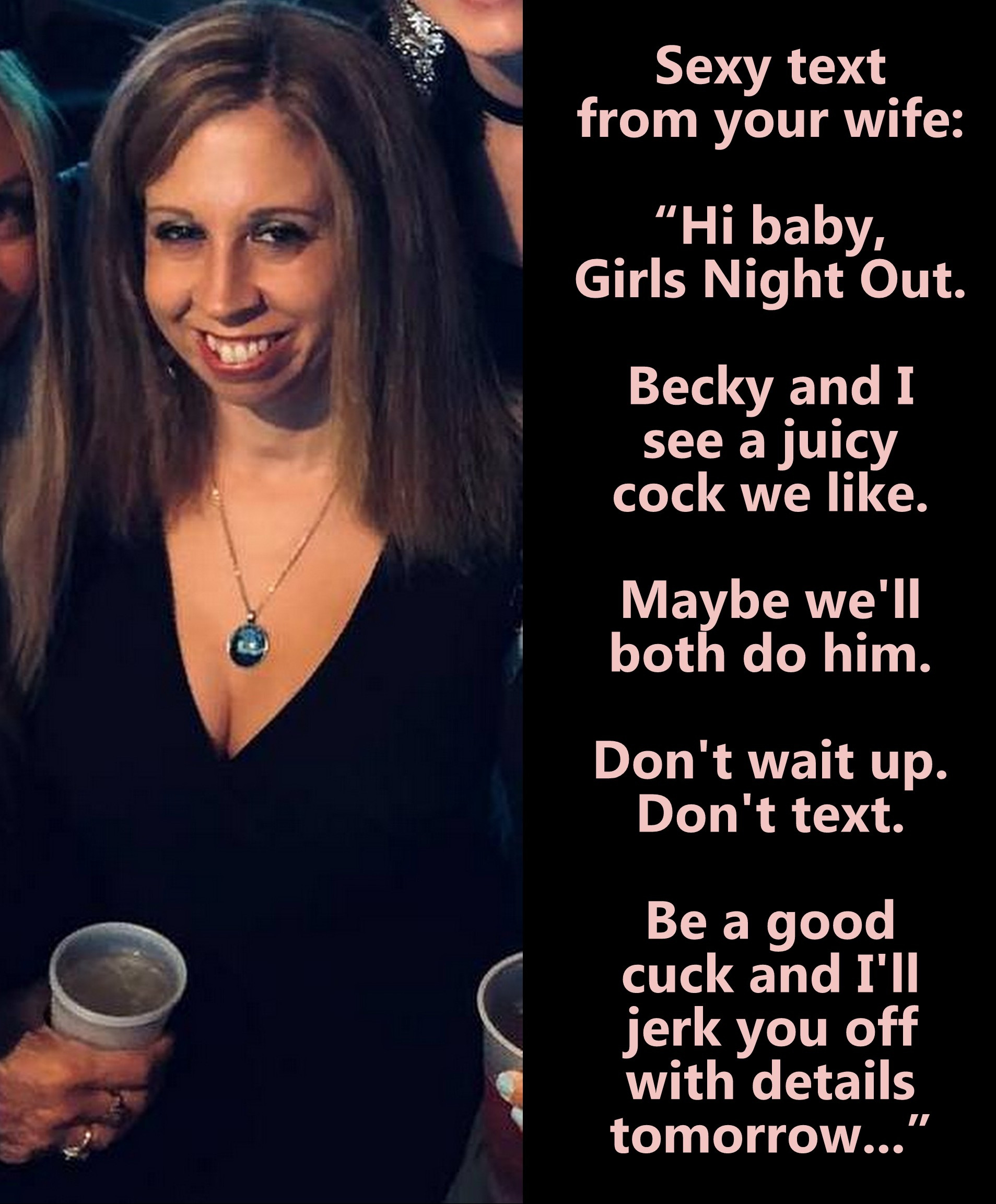 wifesharing texts submitted by users hotwife cuckold wife exposed my favourite make up femdom cuckold cuckold stories cuckold bully cuckold bull bottomless  hotwife caption Be a good cuck and dont beg for details 