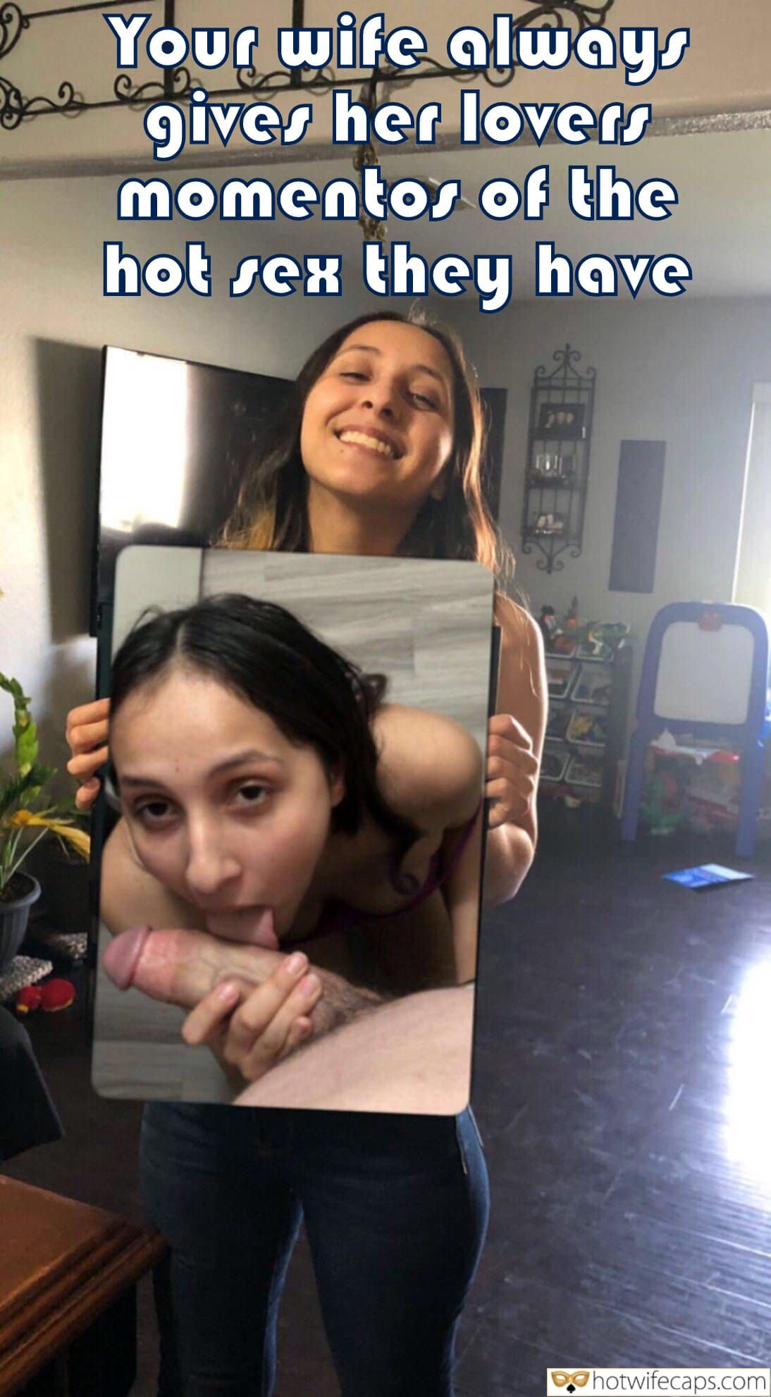 wifesharing submitted by users blowjob bigger dick  hotwife caption Mementos   sweet and horny