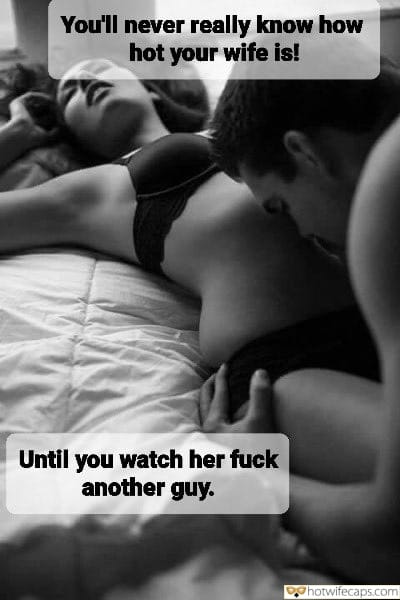 submitted by users wife no panties cum dump cuckold stories pussy licking cuckold bully cuckold bull bottomless  hotwife caption Youll never really know how hot your wife is