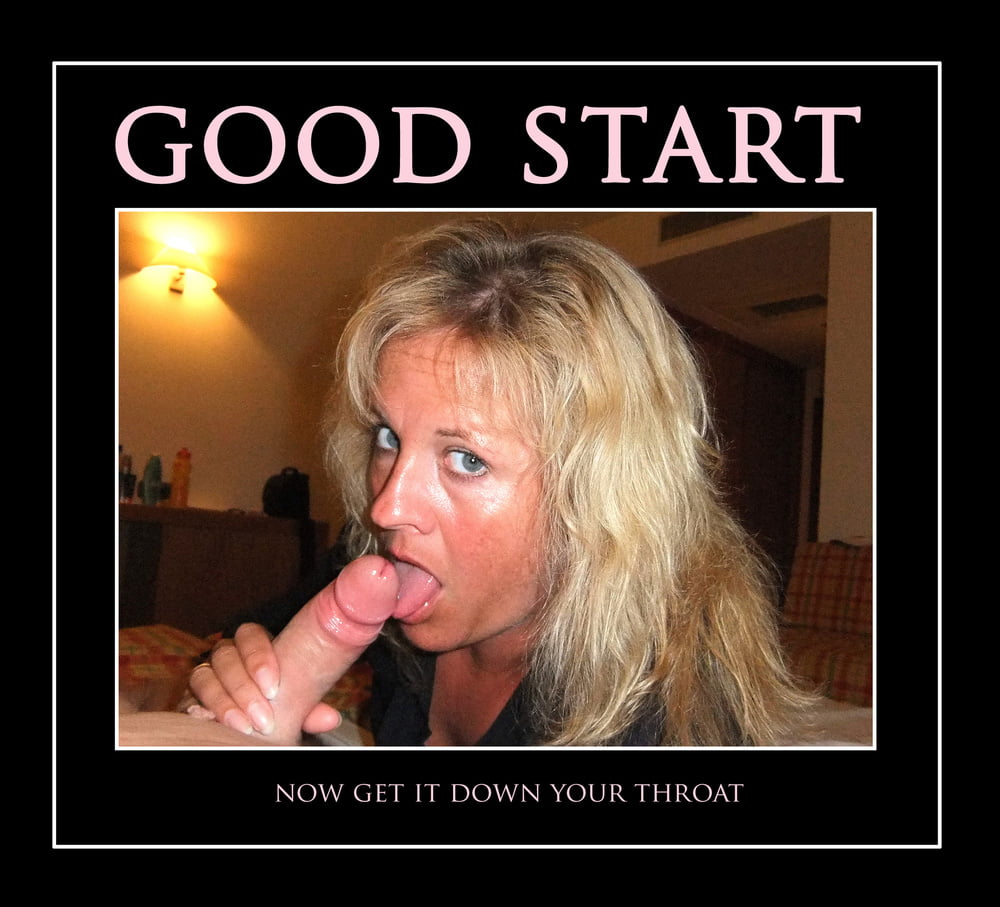 texts submitted by users hotwife cuckold cuckold bull blowjob bigger dick  hotwife caption Cmon bitch, SUCK IT! 