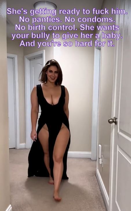 wifesharing submitted by users hotwife cuckold impregnation captions cuckold humiliation cuckold bull  hotwife caption Sexy wifey has a horny outfit 