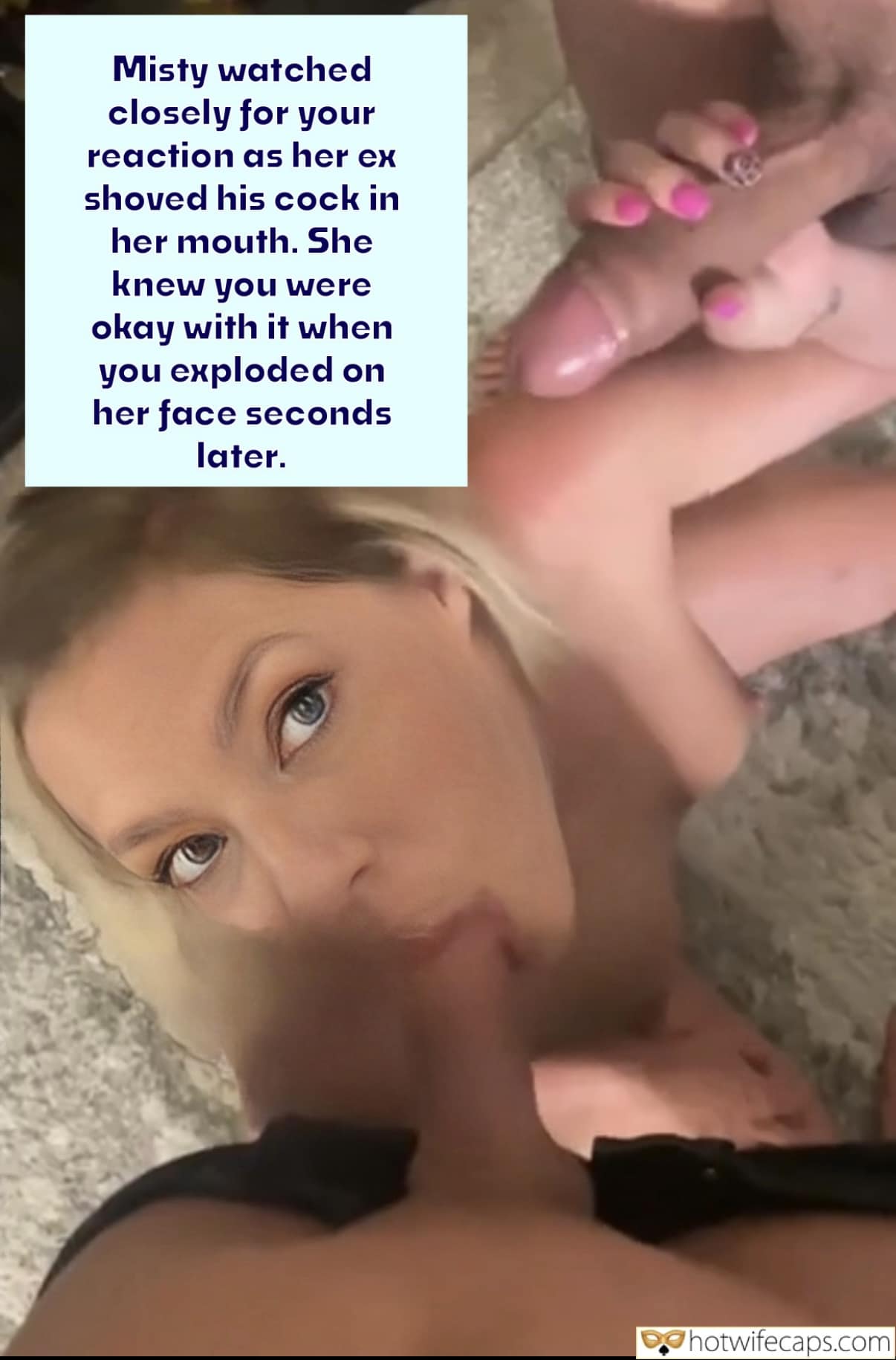 wifesharing submitted by users cum dump blowjob bigger dick  hotwife caption A good slutwife knows how to get her way