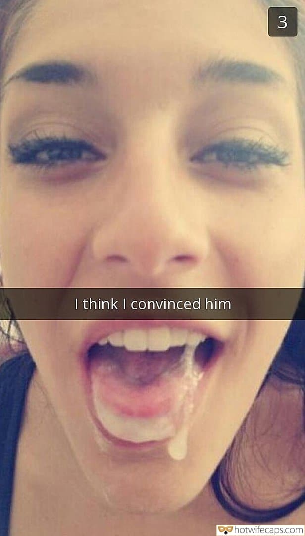 wifesharing submitted by users cuckold snapchat hotwife cuckold friends cum dump blowjob  hotwife caption She has finished with a cock