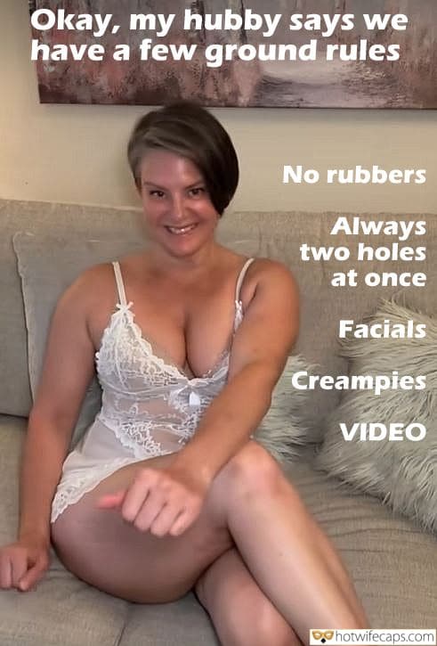 wifesharing submitted by users hotwife cuckold make up cuckold bull  hotwife caption Slutty wifey with big boobs