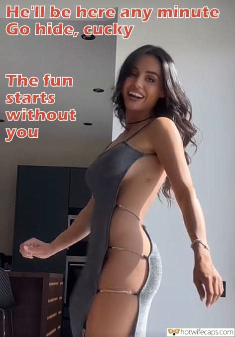 wifesharing submitted by users hotwife cuckold make up dirty talk cuckold bull  hotwife caption Sexy dress for a horny wife