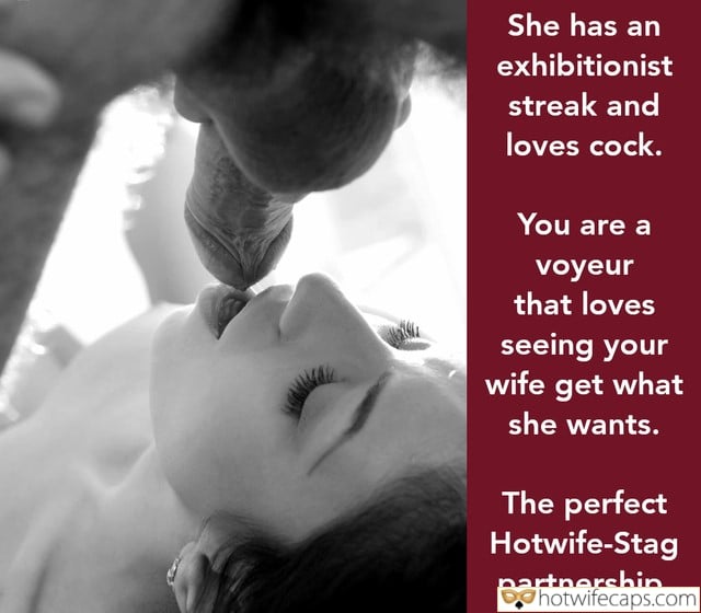 tips texts submitted by users my favourite cum dump cuckold stories pussy licking cheating captions bottomless blowjob  hotwife caption She has an exhibitionist streak and loves cock