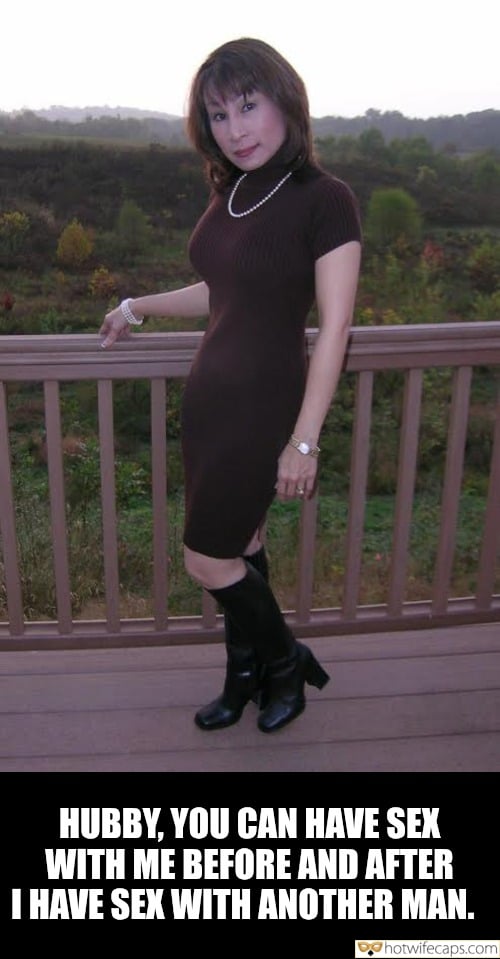 wifesharing submitted by users my favourite make up wife flashing  hotwife caption She is not that young, but so horny