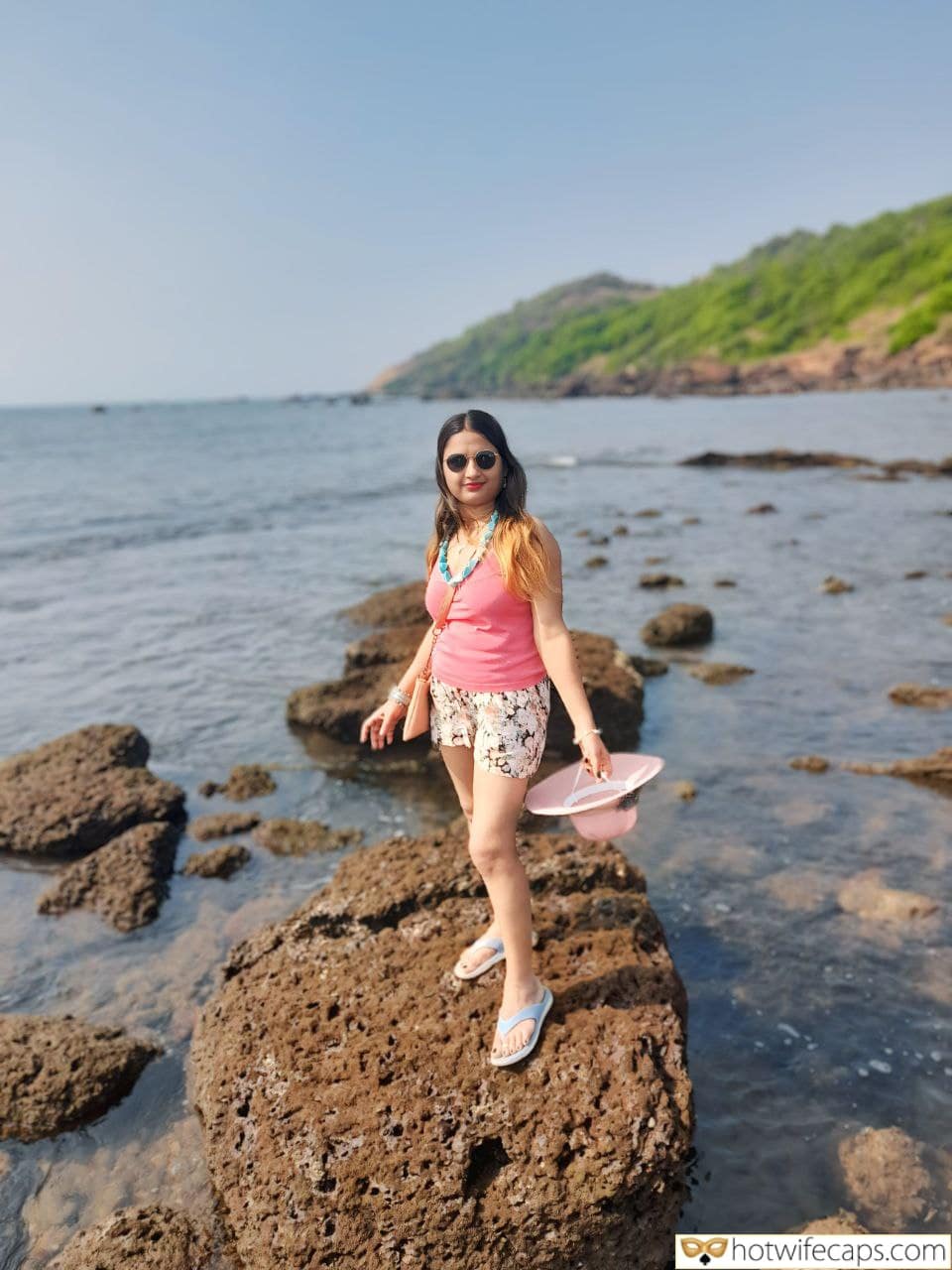 wife exposed too big make up wife flashing cuckold feet cheating captions hotwife anklet  hotwife caption Hot Indian babe on public