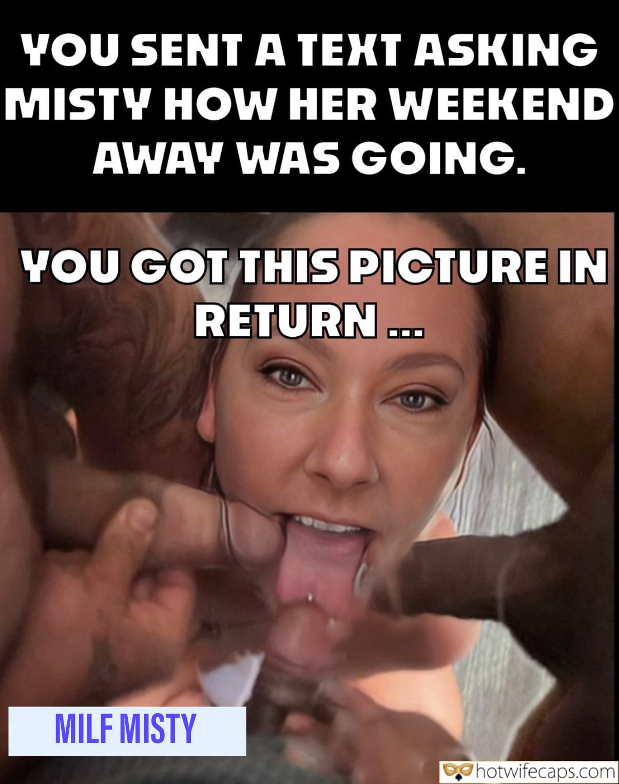 wifesharing texts submitted by users cum dump cuckold stories cuckold bull bigger dick bbc cuckold captions  hotwife caption You love the pics she sends when she’s out playing