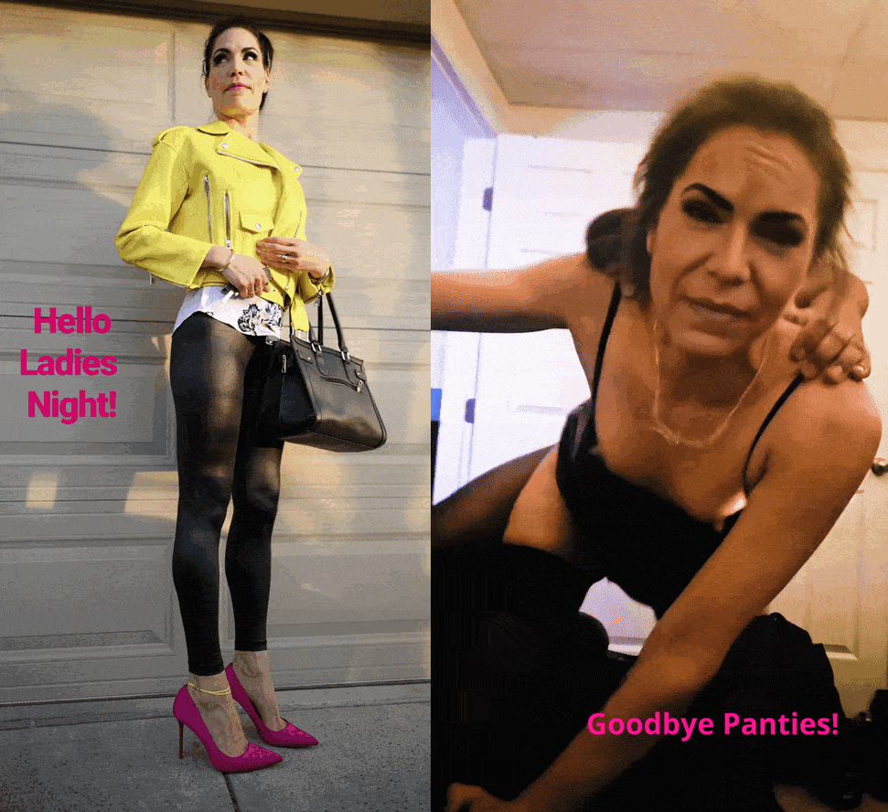 Wife Sharing Submitted by Users 🔥 No Panties Humiliation Gifs Cuckold Stories Cheating BBC Anklet hotwife caption: Queen of seduction! Hello Ladies Night! Goodbye Panties!