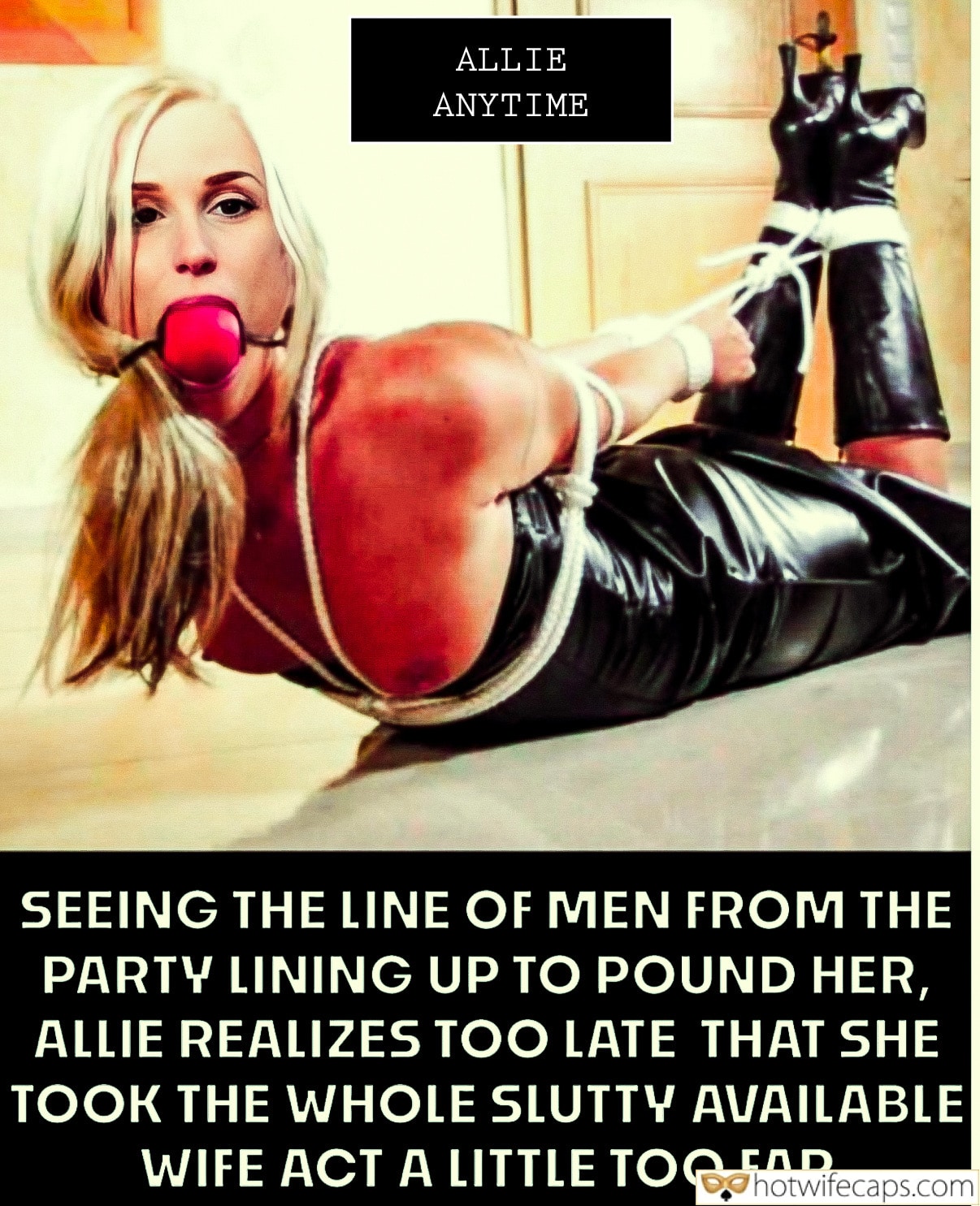 wifesharing submitted by users cum dump cuckold stories hotwife challenge cuckold bull blindfolded bigger dick bbc cuckold captions  hotwife caption They’ll ride her all night and use all of her holes