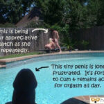 chastity caption nude