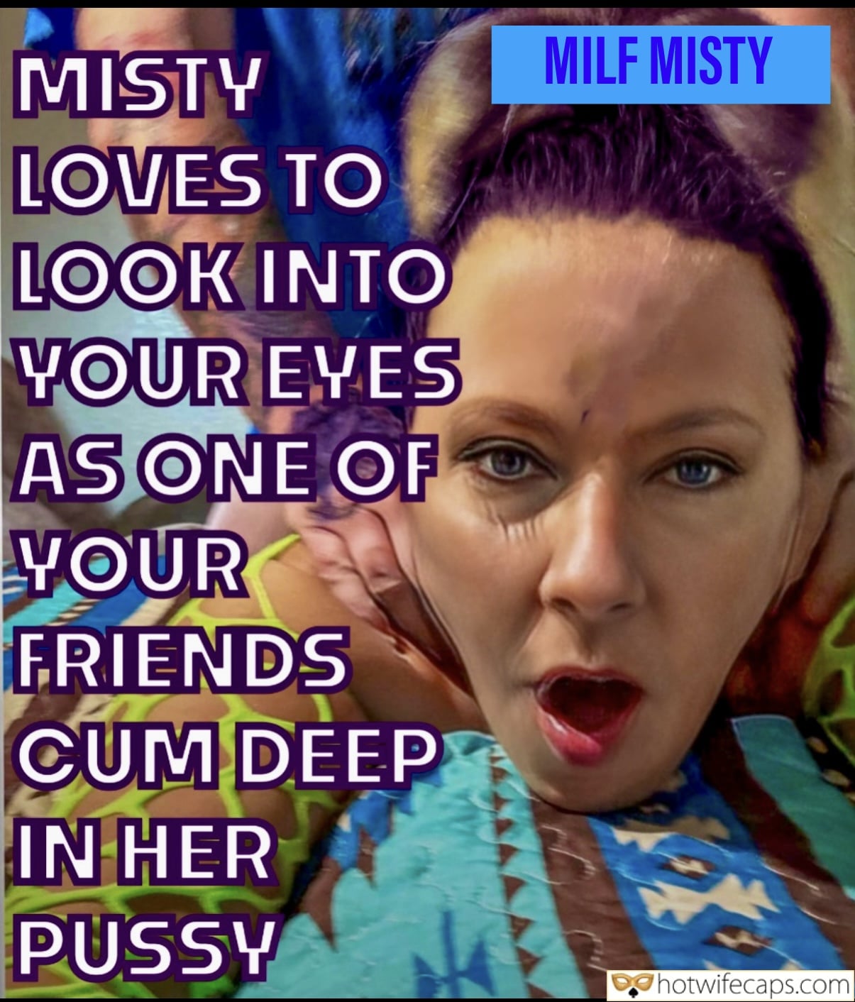 wifesharing submitted by users cum dump cuckold stories cuckold bull bigger dick  hotwife caption It’s all about locking eyes with her cuck