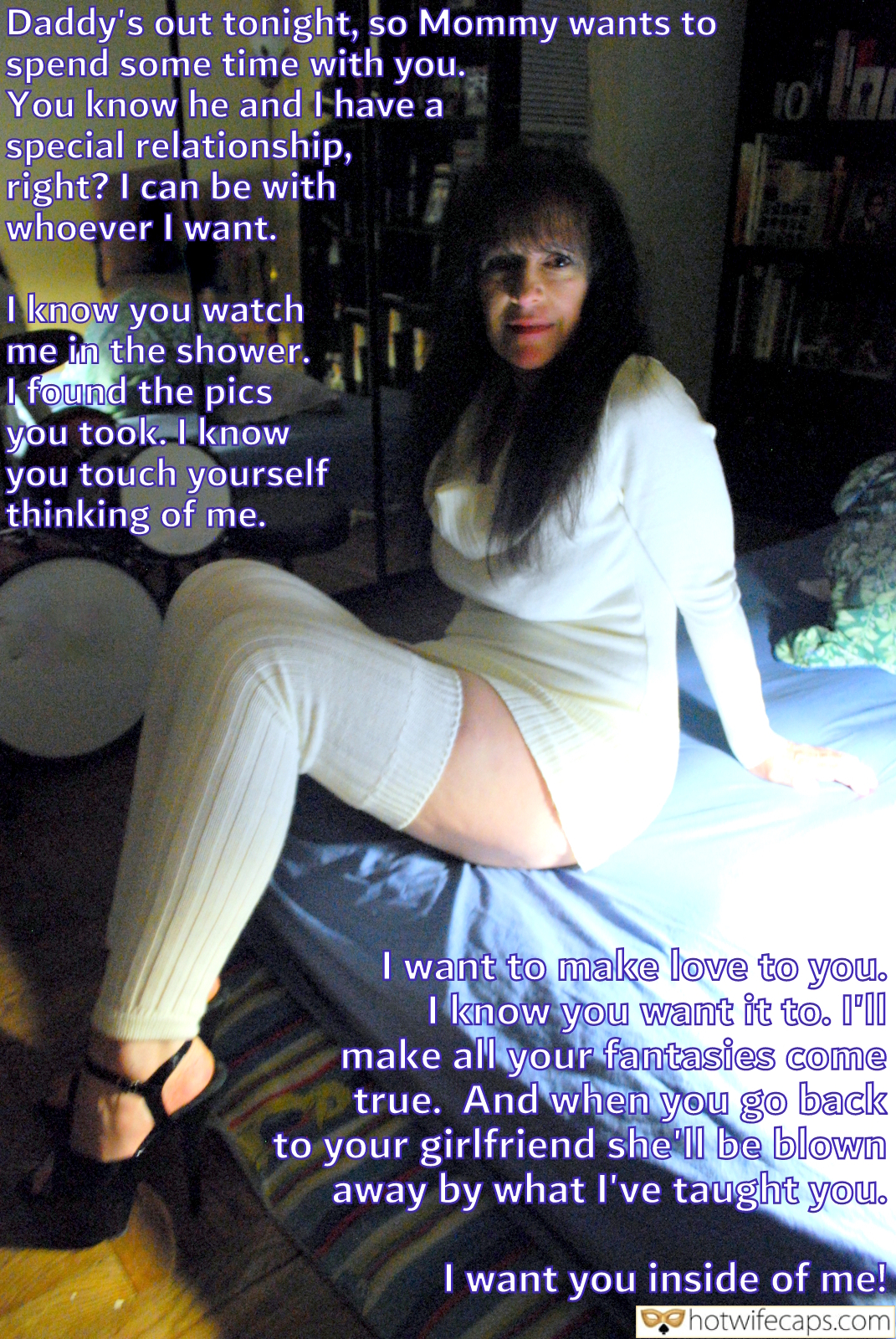 wifesharing submitted by users hotwife cuckold make up cuckold stories  hotwife caption Debbie wants to cuck her husband with their son 