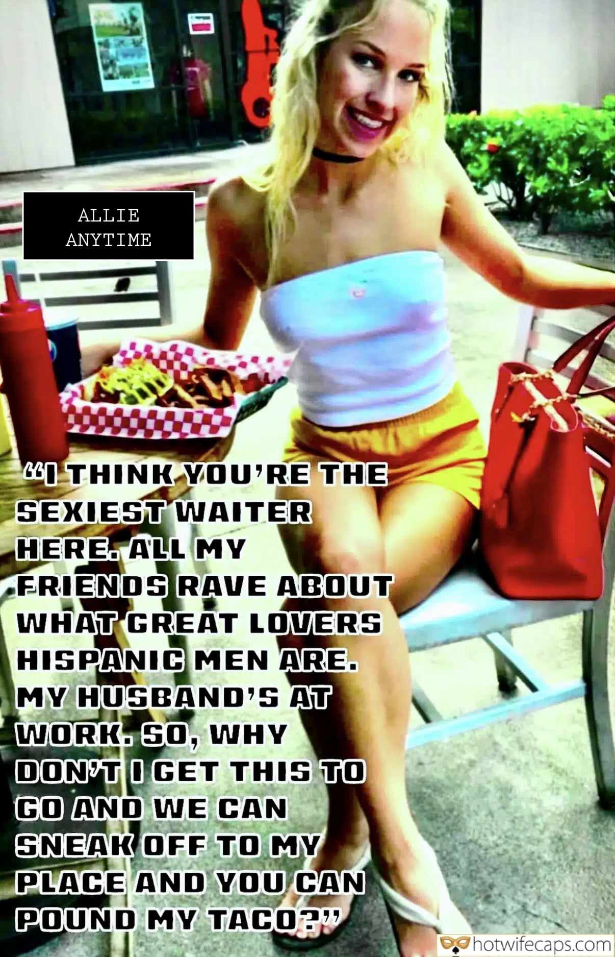 wifesharing submitted by users cum dump cuckold stories cheating captions bigger dick  hotwife caption THINK YOURE THE SEXIEST WAITER HERE