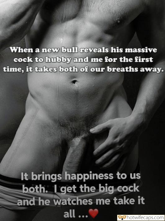 my favourite wife flashing cuckold bully cuckold bull bottomless bigger dick  hotwife caption Anticipation Builds as Hotwife Awaits Bulls Massive Cock 