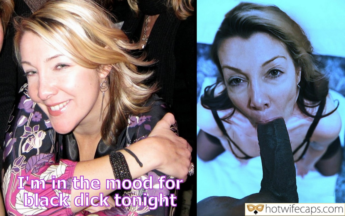 wifesharing submitted by users my favourite make up wife flashing cuckold bull blowjob bigger dick bbc cuckold captions  hotwife caption In the mood for black dick