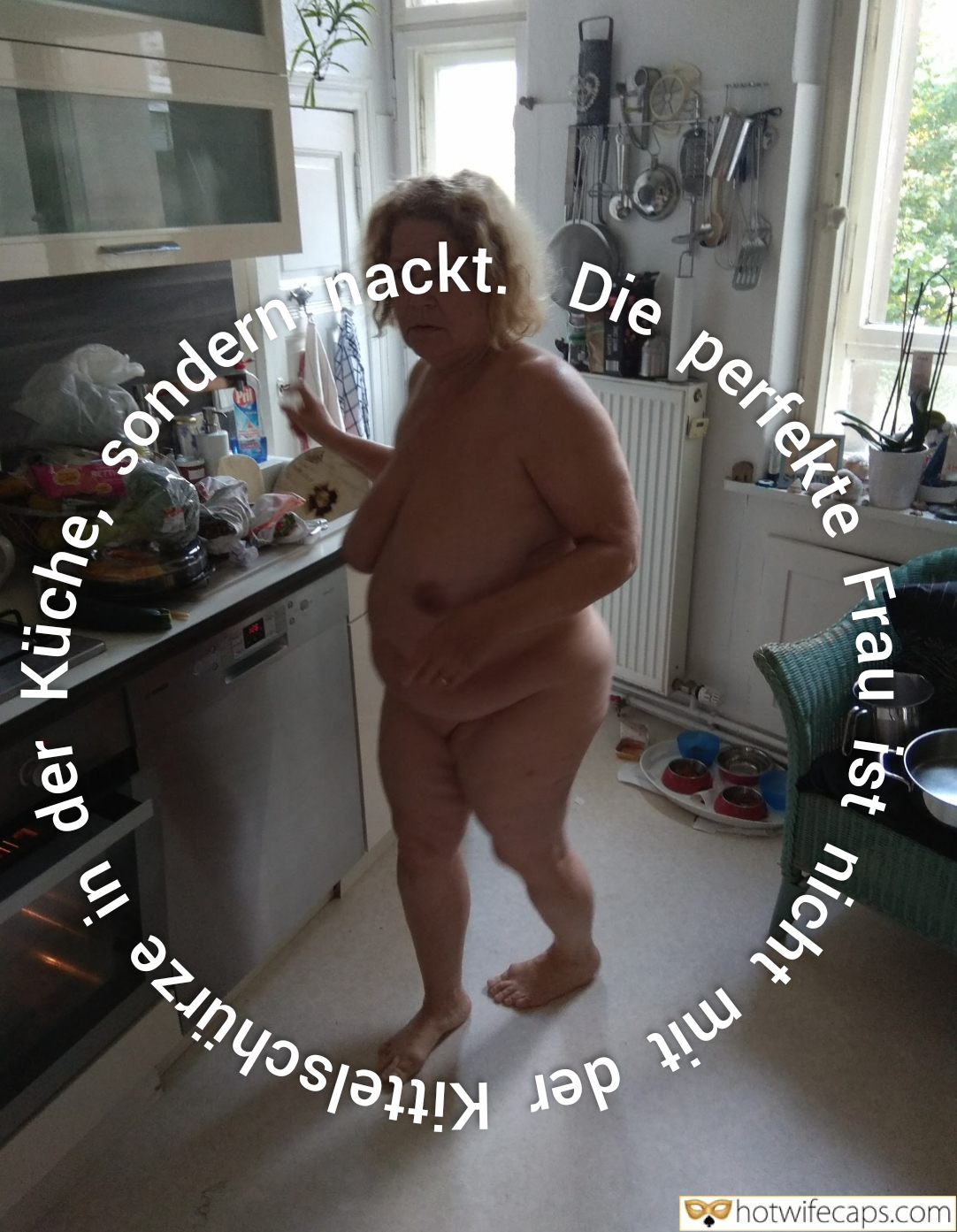 submitted by users wife no panties my favourite too big make up wife flashing bottomless  hotwife caption She loves to be on web naked 